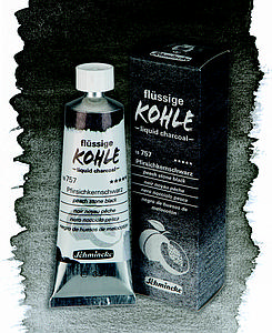 LIQUID CHARCOAL TUBE 35ML - 757 PEACH STONE BLACK