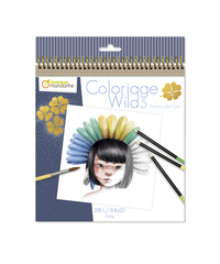 KLEURBOEK COLORIAGE WILD 5