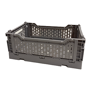 BASIC FOLDING BOX LARGE 40x30x14.5CM - PASTELGRIJS