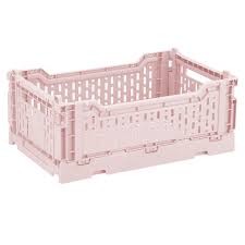 BASIC FOLDING BOX SMALL 27x17x10.5CM - PASTELROZE