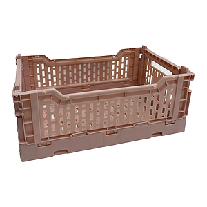 BASIC FOLDING BOX LARGE - 40x30x14.5CM - PASTELROZE