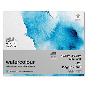 WATERCOLOUR AQUABLOK 300G 1-Z GELIJMD 12VEL 40.6CMx50.8 CM