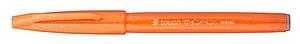 PENTEL TOUCH BRUSH SIGN PEN - ORANJE