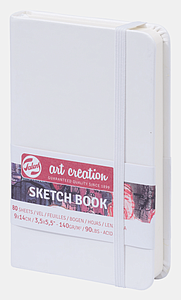 SCHETSBOEK 140G 80VEL 9x14CM - WIT