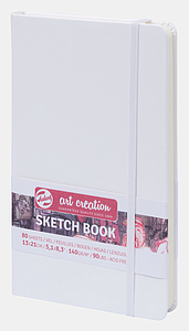 SCHETSBOEK 140G 80VEL 13x21CM - WIT