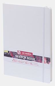 SCHETSBOEK 140G 80VEL 21x29.7CM - WIT