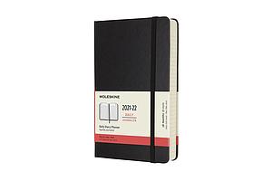 AGENDA 21-22 - 18M - LARGE - DAILY - HARDCOVER - BLACK