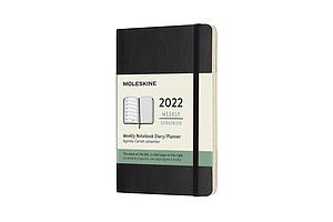 AGENDA 21-22 - 12M - POCKET - WEEKLY - SOFTCOVER - BLACK