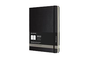 AGENDA PRO 2022 - 12M - XL - WEEKLY - HARDCOVER - BLACK