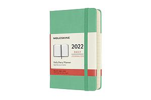 AGENDA 2022 - 12M - POCKET - DAILY - HARDCOVER - ICE GREEN