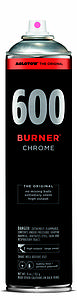 ACRYL BURNER 600ML - CHROME