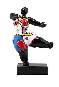 BEELDJE NIKI DE SAINT PHALLE - 1 ZWART 33X16X12CM - F