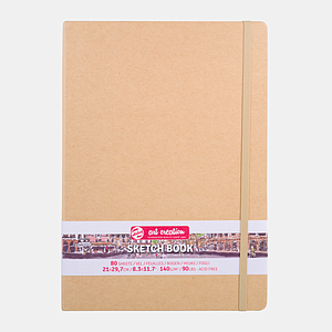 SCHETSBOEK 140G 80VEL 21x29.7CM - KRAFT