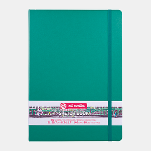 SCHETSBOEK 140G 80VEL 21x29.7CM - WOUDGROEN