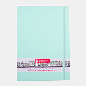 SCHETSBOEK 140G 80VEL 21x29.7CM - FRESH MINT 