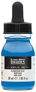 ACRYLIC INK FLACON 30ML - 984 FLUORESCENT BLUE