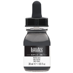 ACRYLIC INK FLACON 30ML - 505 MUTED GREY