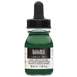 ACRYLIC INK FLACON 30ML - 224 HOOKERS GREEN HUE PERMANENT