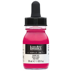 ACRYLIC INK FLACON 30ML - 388 RUBINE RED