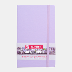 SCHETSBOEK 140G 80VEL 13x21CM - PASTEL VIOLET