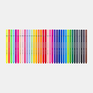 BRUYNZEEL KIDS - FINELINERS SET - 36ST