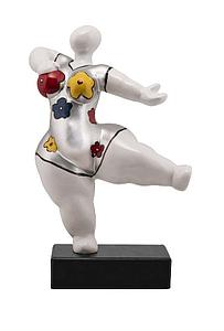 BEELDJE NIKI DE SAINT PHALLE - 4 WIT 33X22X13CM