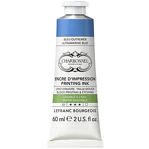 WATER WASHABLE ETCHING INK - ULTRAMARINE - 60ML