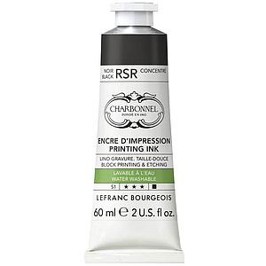 WATER WASHABLE ETCHING INK - BLACK RSR - 60ML