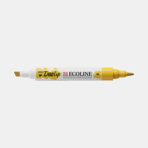 ECOLINE DUOTIP - 202 DONKERGEEL