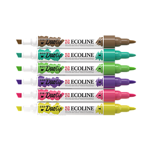 ECOLINE DUOTIP SET - BOTANIC 6ST