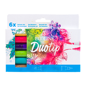 ECOLINE DUOTIP SET - BOTANIC 6ST