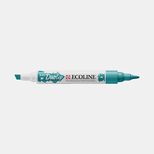 ECOLINE DUOTIP - 640 BLAUWGROEN