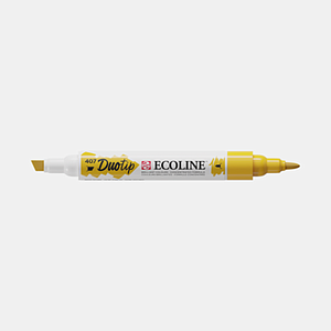 ECOLINE DUOTIP - 407 DONKERE OKER