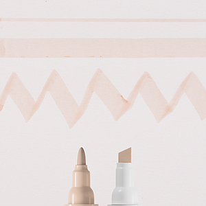 ECOLINE DUOTIP - 374 ROZE BEIGE