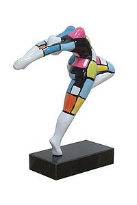 BEELDJE GYMNASTIC GIRL 34X10X29CM - F