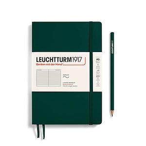 NOTE CLASSIC MED - DINA5 - SOFT COVER - RULED - FOREST GREEN