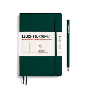 NOTE CLASSIC MED - DINA5 - SOFT COVER - BLANCO - FOREST GREEN