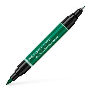 PITT ARTIST PEN DUO - 264 DARK PHTHALO GREEN
