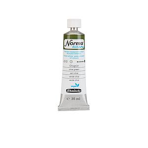 NORMA BLUE WATERMIXABLE OILPAINT TUBE 35ML S1 - 512 OLIVE GREEN