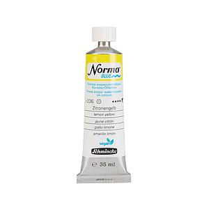 NORMA BLUE WATERMIXABLE OILPAINT TUBE 35ML S1 - 236 LEMON YELLOW