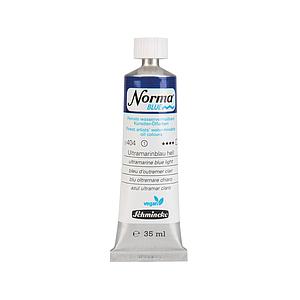 NORMA BLUE WATERMIXABLE OILPAINT TUBE 35ML S1 - 404 ULTRAMARINE BLUE LIGHT