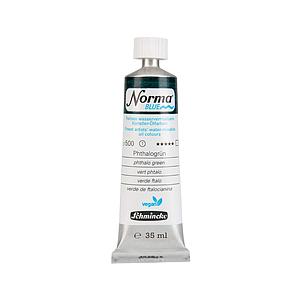 NORMA BLUE WATERMIXABLE OILPAINT TUBE 35ML S1 - 500 PHTHALO GREEN