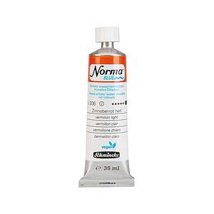 NORMA BLUE WATERMIXABLE OILPAINT TUBE 35ML S2 - 306 VERMILION LIGHT
