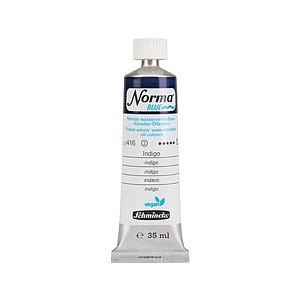 NORMA BLUE WATERMIXABLE OILPAINT TUBE 35ML S2 - 416 INDIGO