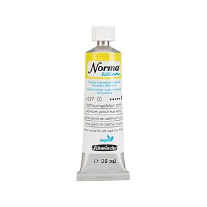 NORMA BLUE WATERMIXABLE OILPAINT TUBE 35ML S3 - 237 CADMIUM YELLOW HUE LEMON