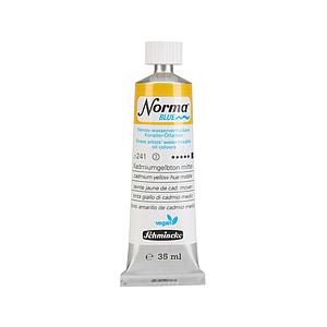 NORMA BLUE WATERMIXABLE OILPAINT TUBE 35ML S3 - 237 CADMIUM YELLOW HUE MEDIUM