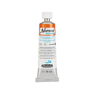 NORMA BLUE WATERMIXABLE OILPAINT TUBE 35ML S3 - 237 CADMIUM ORANGE HUE