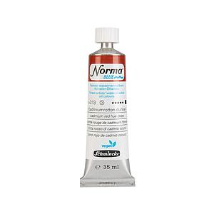 NORMA BLUE WATERMIXABLE OILPAINT TUBE 35ML S3 - 313 CADMIUM RED HUE DEEP