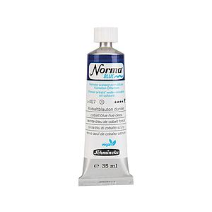 NORMA BLUE WATERMIXABLE OILPAINT TUBE 35ML S3 - 407 COBALT BLUE HUE DEEP