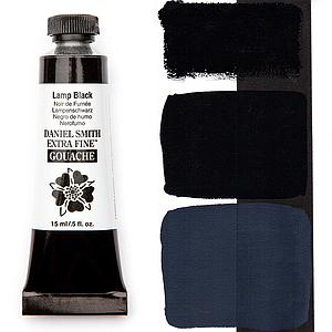 EXTRA FINE GOUACHE TUBE 15ML - LAMP BLACK